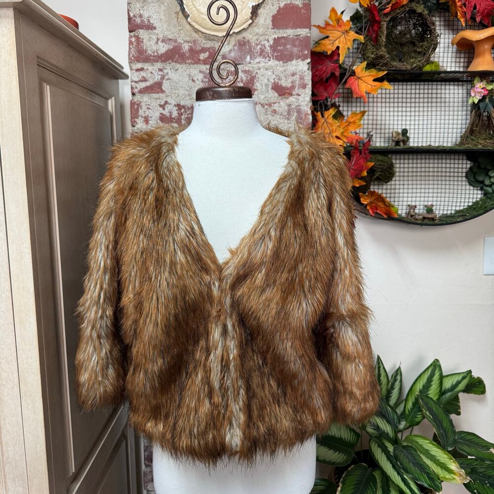 Shaggy Faux Fur Boho Chic Jacket